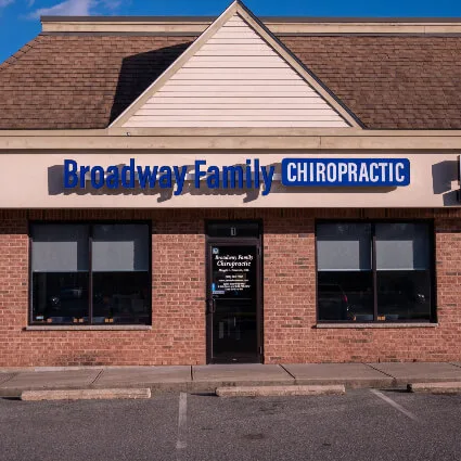 Broadway Family Chiropractic storefront at 995 Broadway